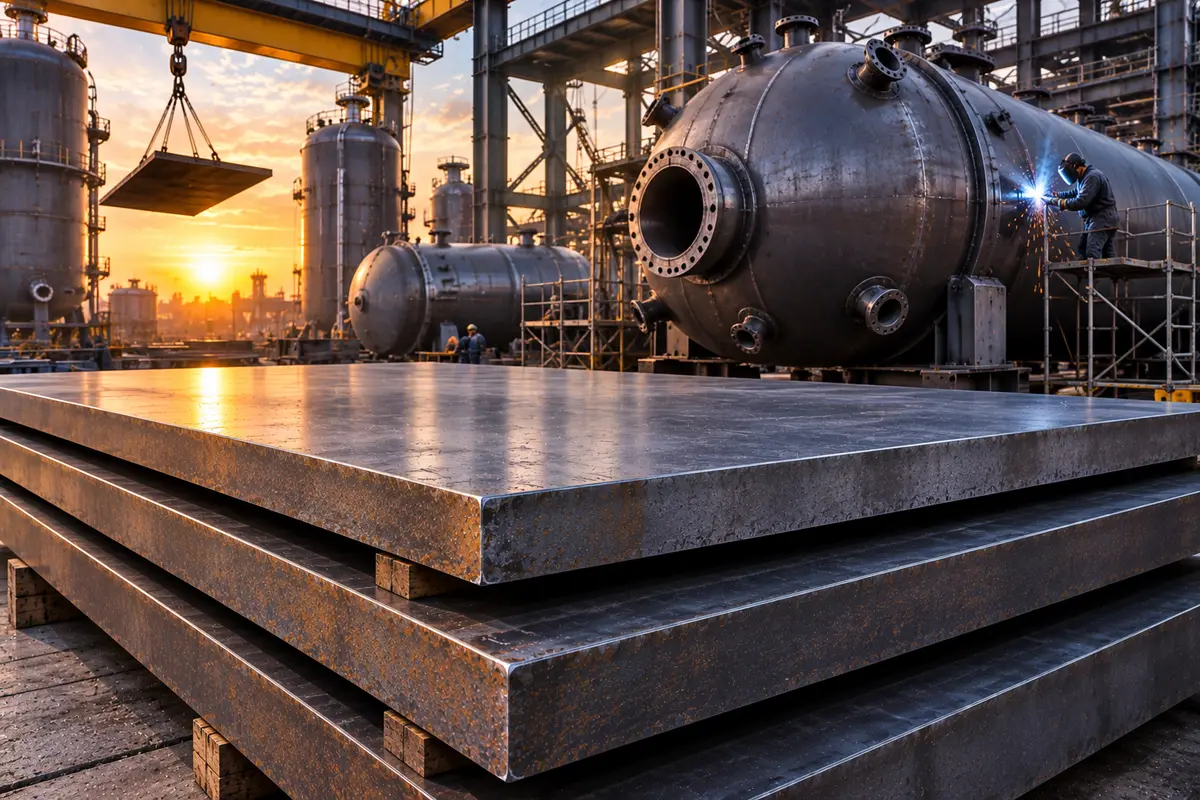SA 516 Grade 70 Steel Plates: The Complete Guide for Pressure Vessels & Boilers